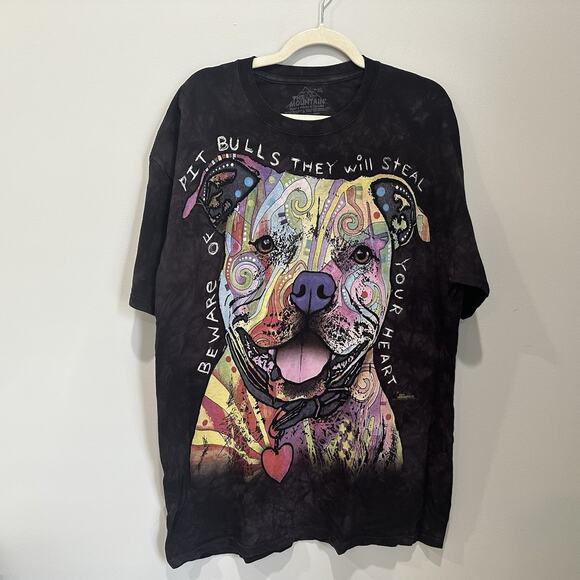 The Mountain Pit Bull print shirt size XL - Picture 1 of 5